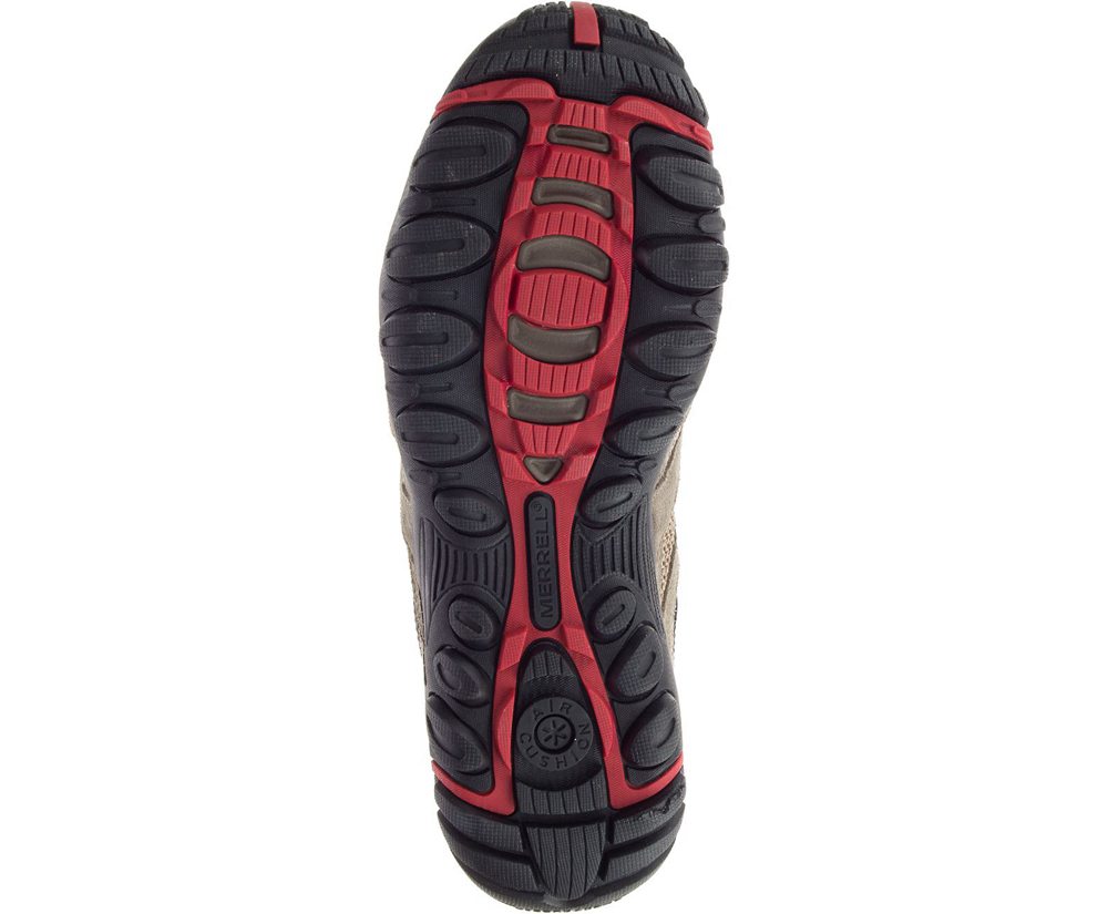 Merrell Hiking Boots Brown - Alverstone Mid Waterproof - Mens 13CLJGZYK